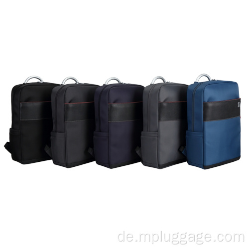 Fortgeschrittene Nähte Leder -Laptop -Rucksackanpassung